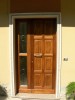 Wooden external doors
